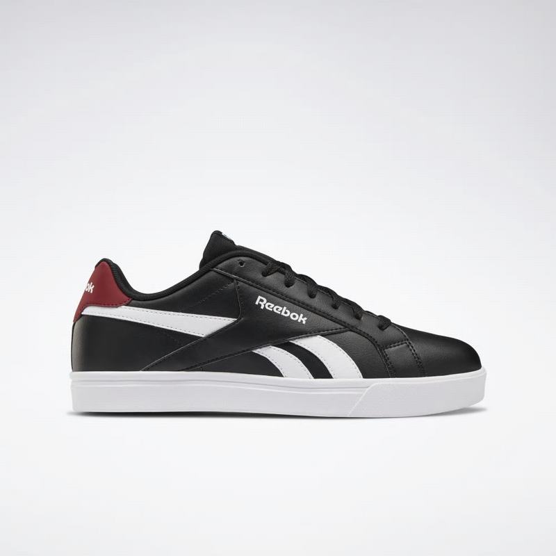 Tenisi Reebok Royal Complete 3.0 Low Dama Negrii/Albi/Rosii Romania KM2575VQ